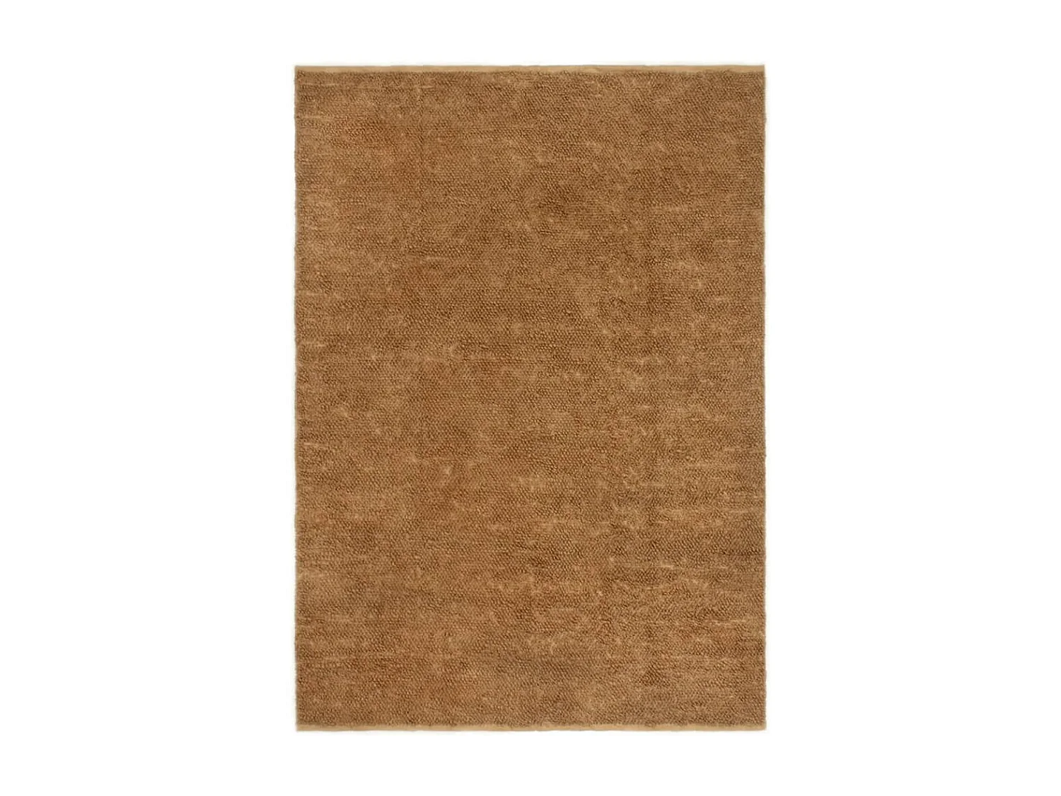 Qarlan  Tapis à poils bouclés fait à la main 160x230 cm Jute et coton