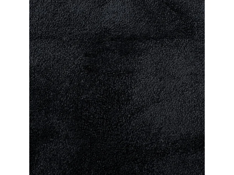 Sinto  Tapis OVIEDO à poils courts noir 240x240 cm