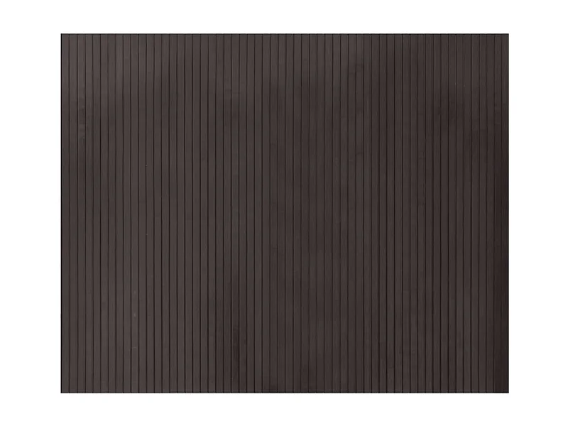 Wakil  Tapis rectangulaire marron foncé 80x100 cm bambou