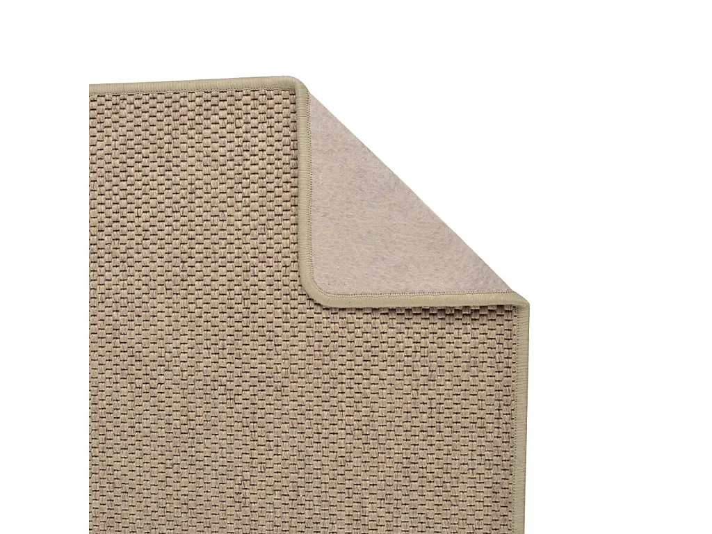 Overijse  Teppichläufer Sisal-Optik Sandfarben 80x400 cm