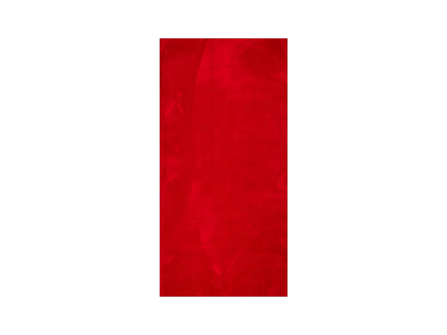 Hester  Tapis HUARTE à poils courts doux et lavable rouge 100x200 cm
