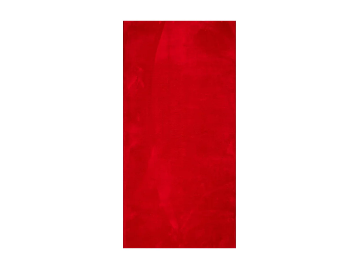 Hester  Vloerkleed HUARTE laagpolig zacht wasbaar 100x200 cm rood