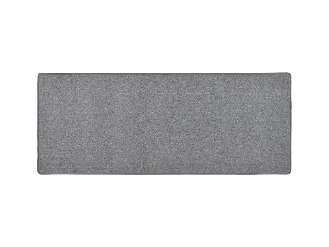 Pelle  Alfombra de pasillo gris oscuro 80x200 cm