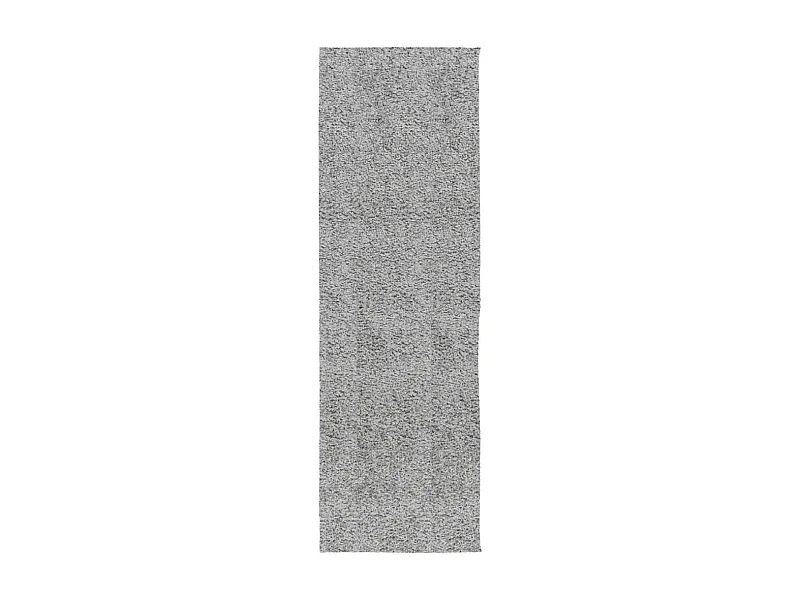 Vito  Alfombra peluda de pelo largo moderna PAMPLONA gris 80x250 cm
