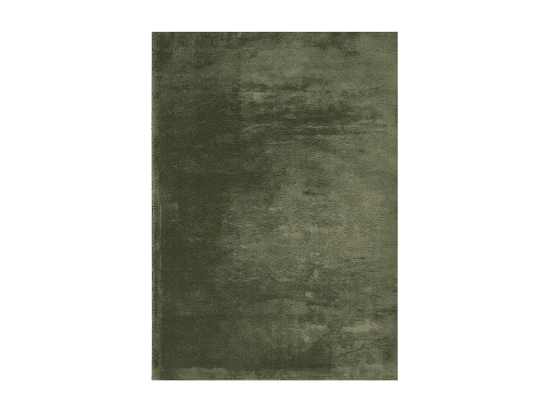 Hester  Teppich HUARTE Kurzflor Weich und Waschbar Waldgrün 120x170 cm