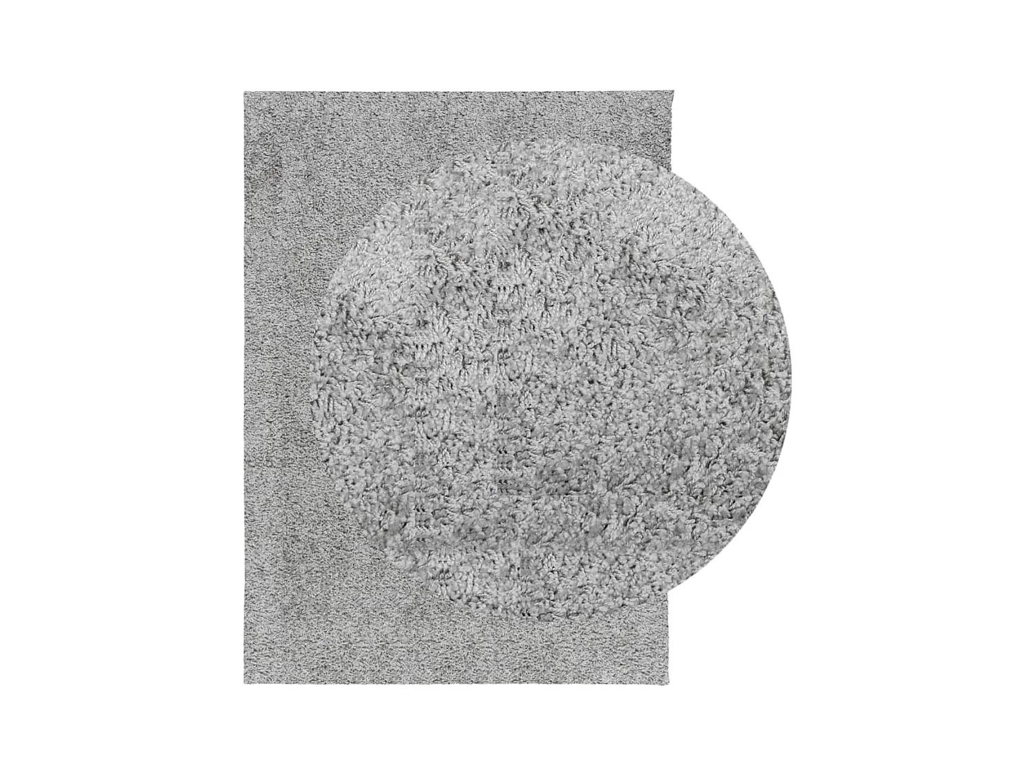 Vito  Vloerkleed PAMPLONA shaggy hoogpolig modern 240x340 cm grijs