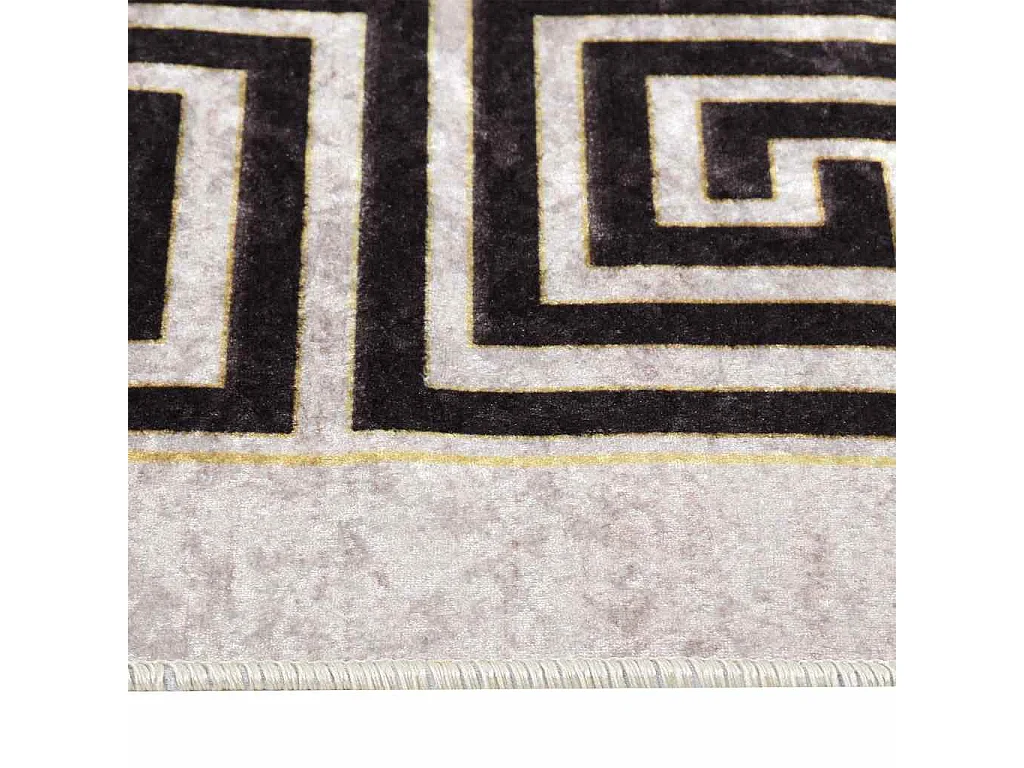 Elsje  Tapis lavable antidérapant 120x180 cm beige clair