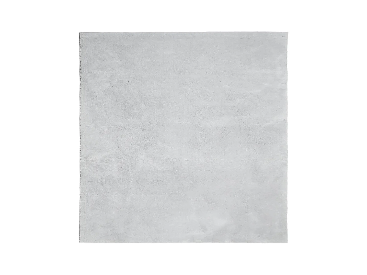 Hester  Vloerkleed HUARTE laagpolig zacht wasbaar 120x120 cm grijs