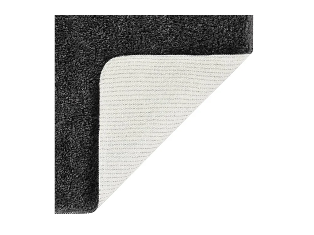 Prolenta Premium -  Tapis shaggy antidérapant Gris 160x230 cm