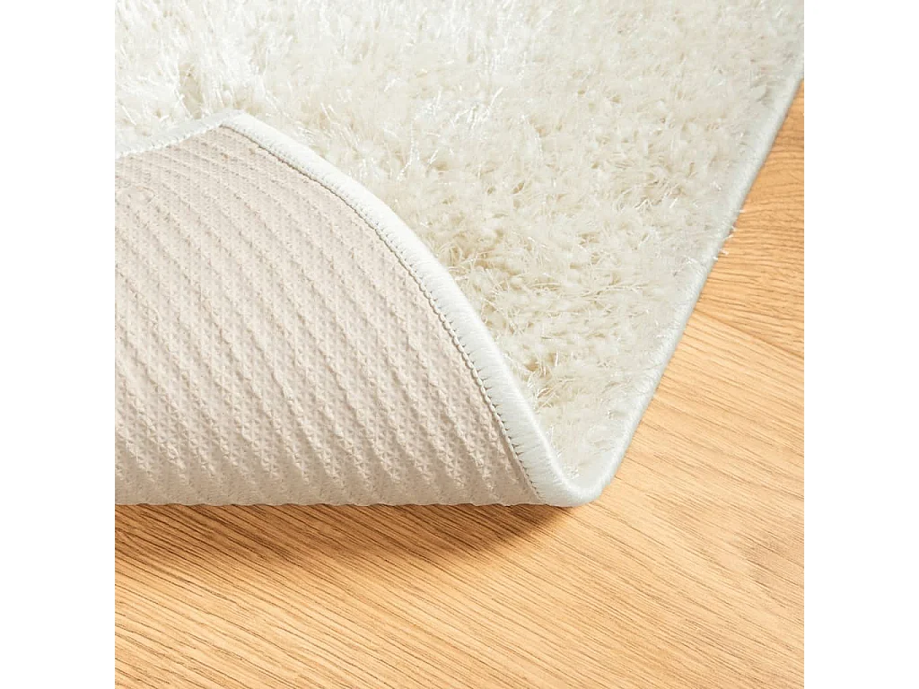 High Point  Vloerkleed ISTAN hoogpolig glanzend 160x230 cm crèmekleurig