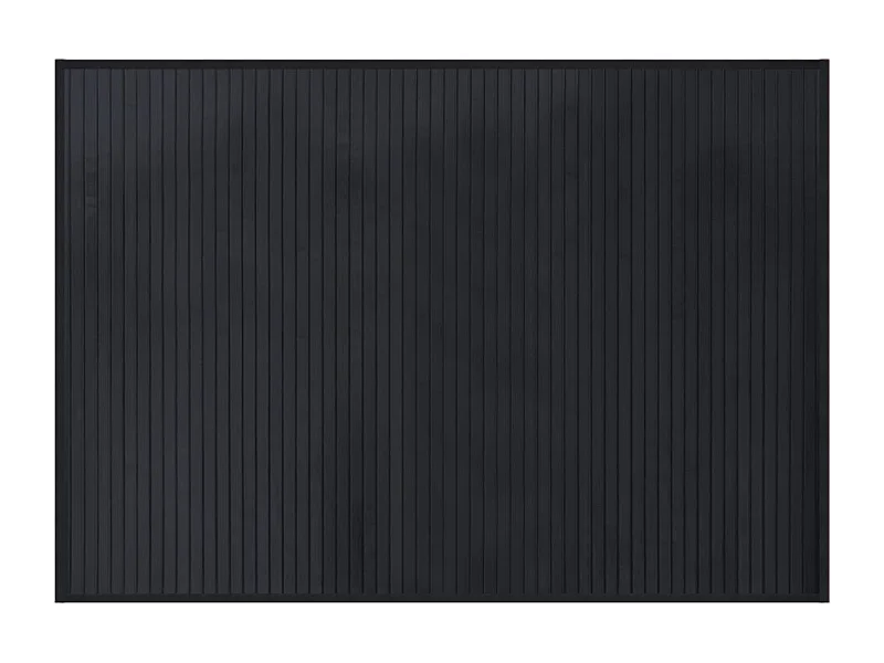 Senad  Vloerkleed rechthoekig 70x100 cm bamboe zwart