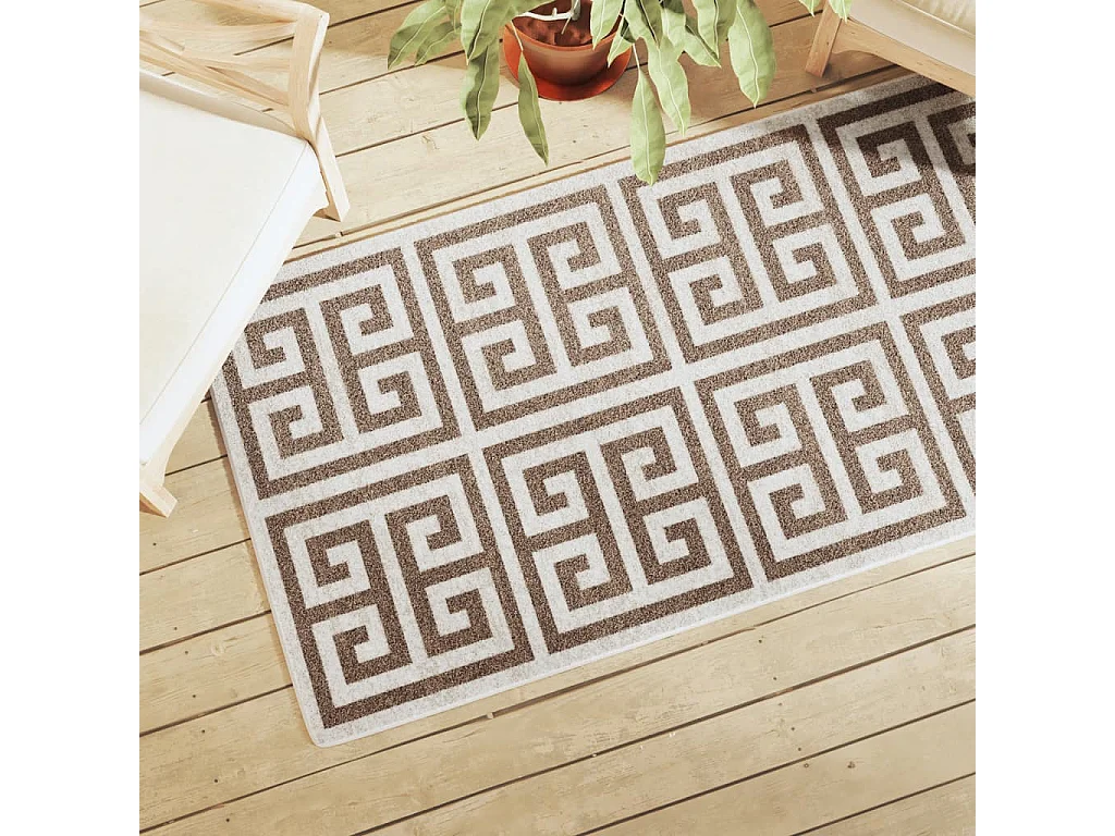 Ralph  Tapis intérieur extérieur à poils courts 80x150 cm antidérapant