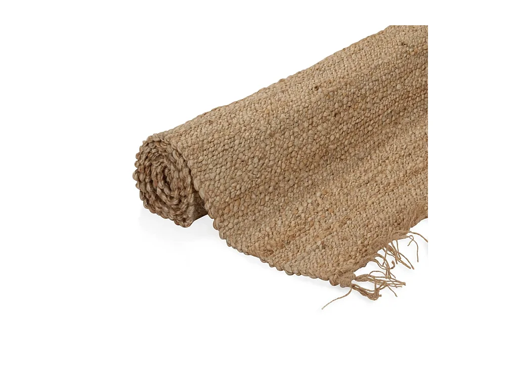 Charles-Antoine  Handgewebter Teppich Jute 120 x 180 cm Natur