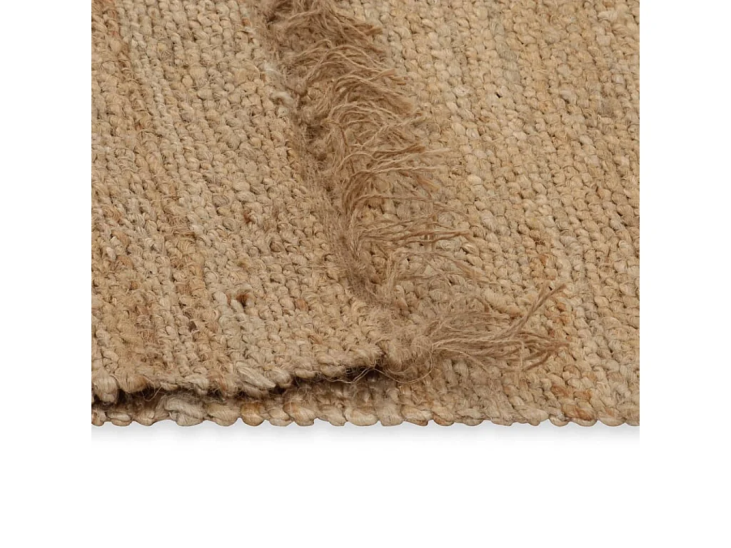 Charles-Antoine  Handgewebter Teppich Jute 120 x 180 cm Natur