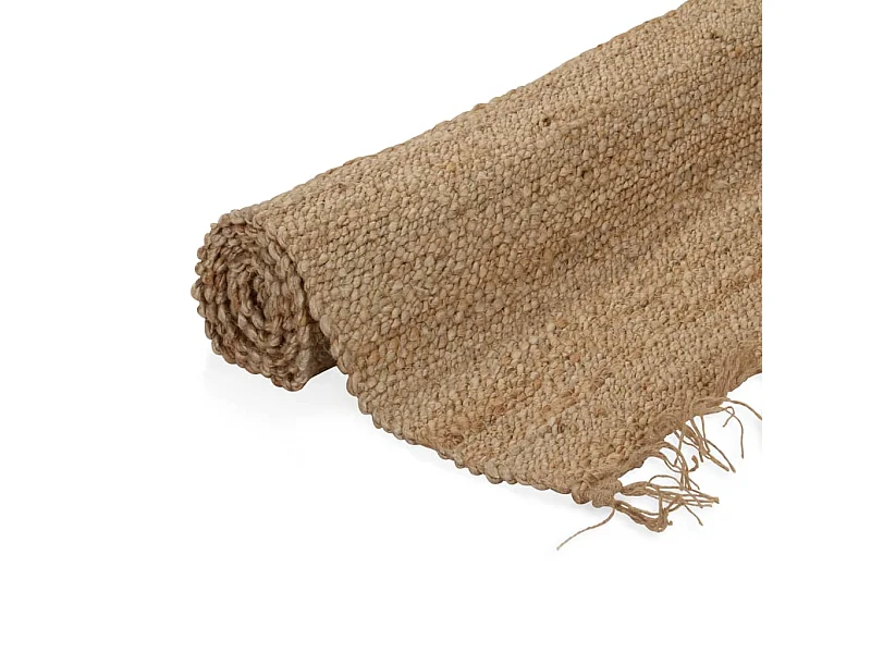 Charles-Antoine  Handgewebter Teppich Jute 120 x 180 cm Natur