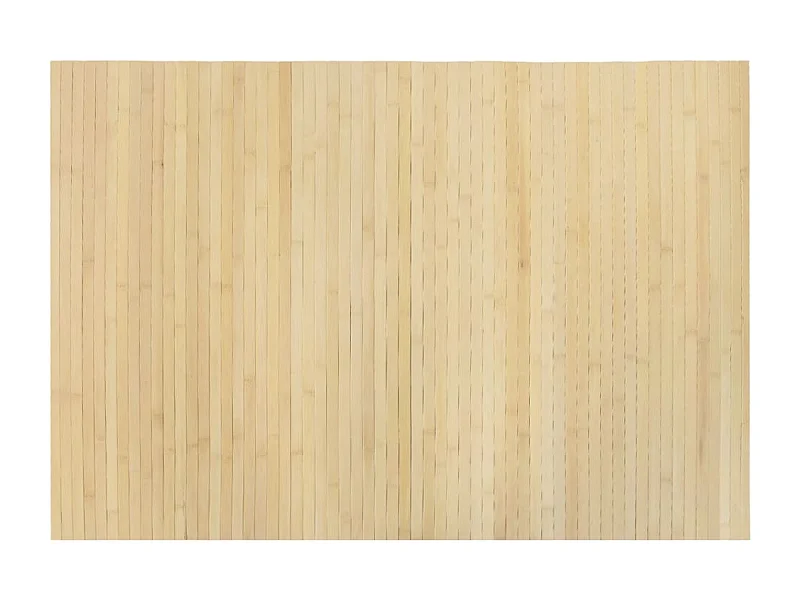 Wakil  Teppich Rechteckig Hell Natur 70x100 cm Bambus