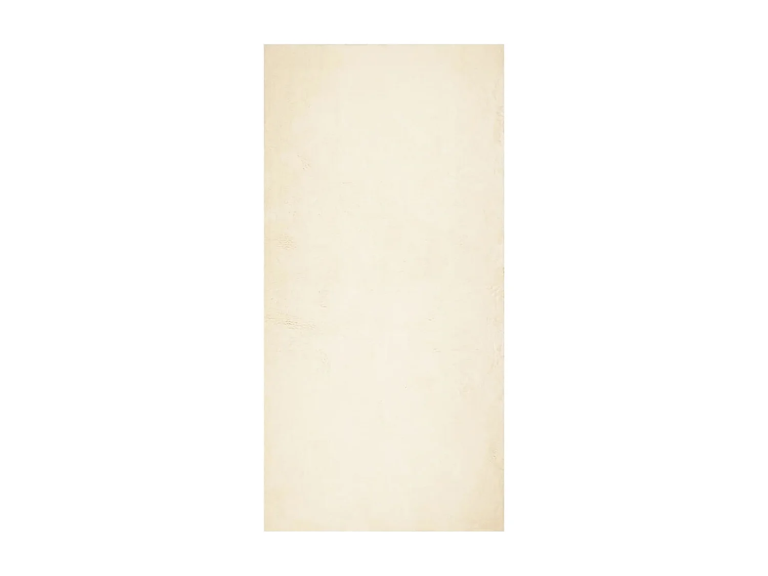 Hester  Tapis HUARTE à poils courts doux et lavable crème 100x200 cm