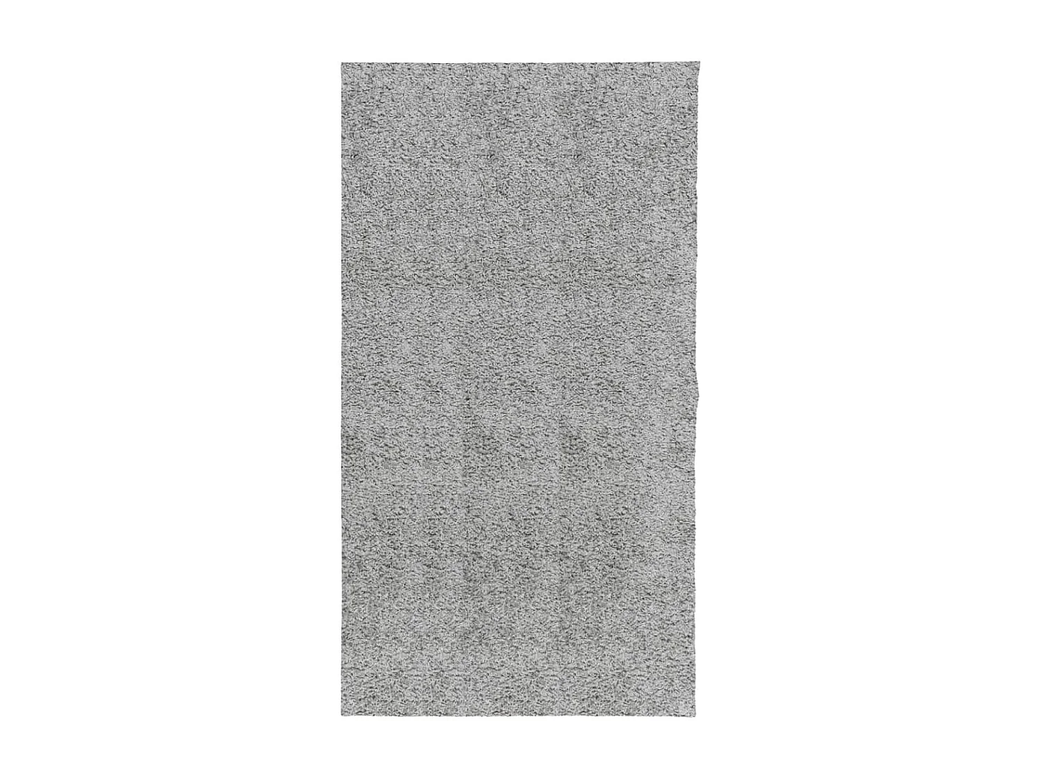 Vito  Alfombra peluda de pelo largo moderna PAMPLONA gris 80x150 cm