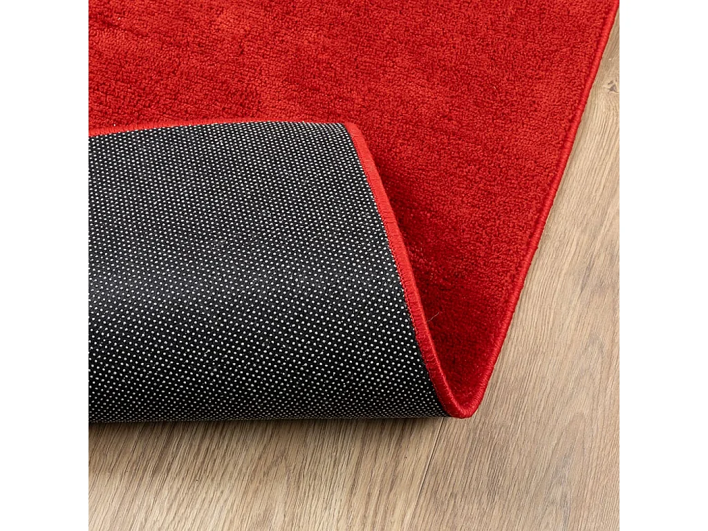 Sinto  Teppich OVIEDO Kurzflor Rot 140x200 cm