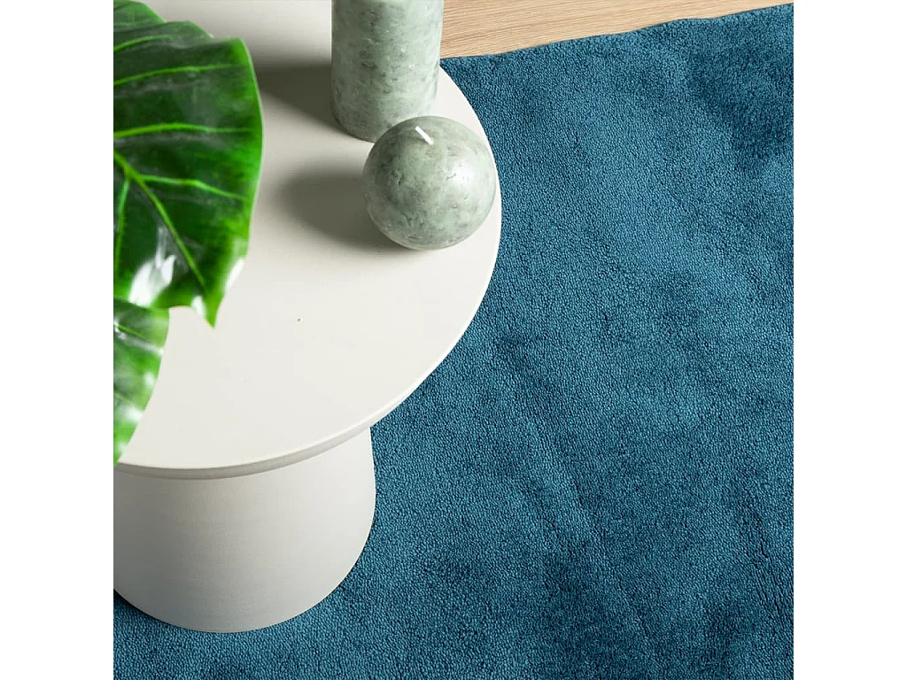 Sinto  Tapis OVIEDO à poils courts turquoise 200x280 cm