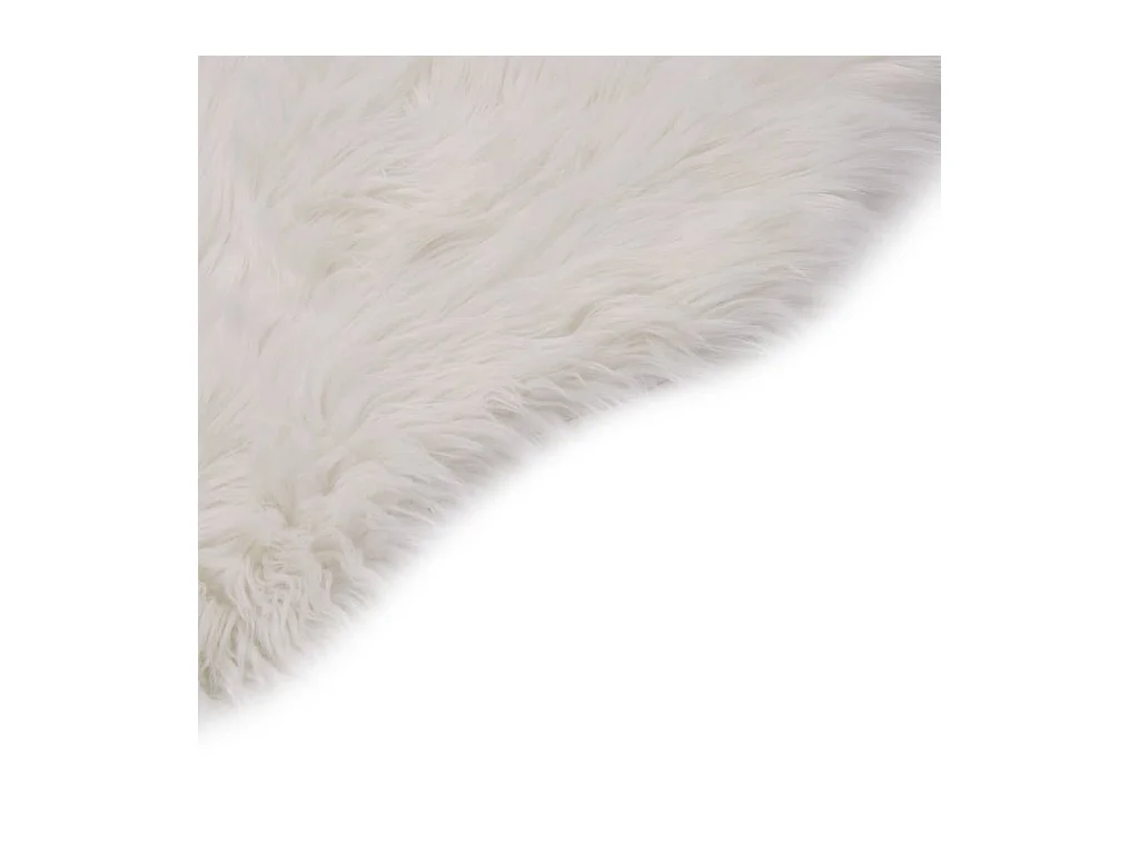 Emmett  Tapis 60 x 90 cm Peau de mouton synthétique Blanc