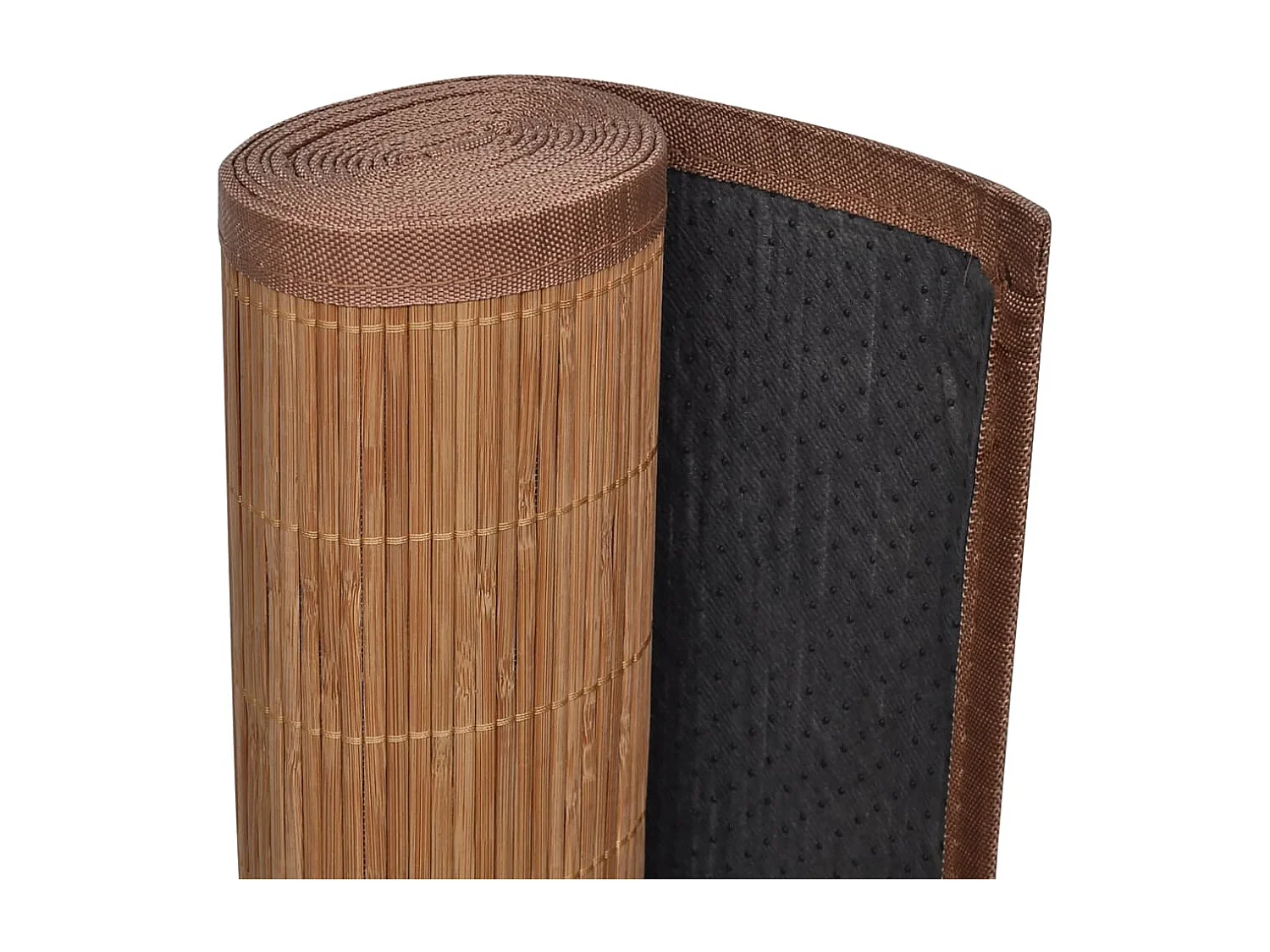 Noisiel  Tapijt rechthoekig 80x300 cm bamboe bruin