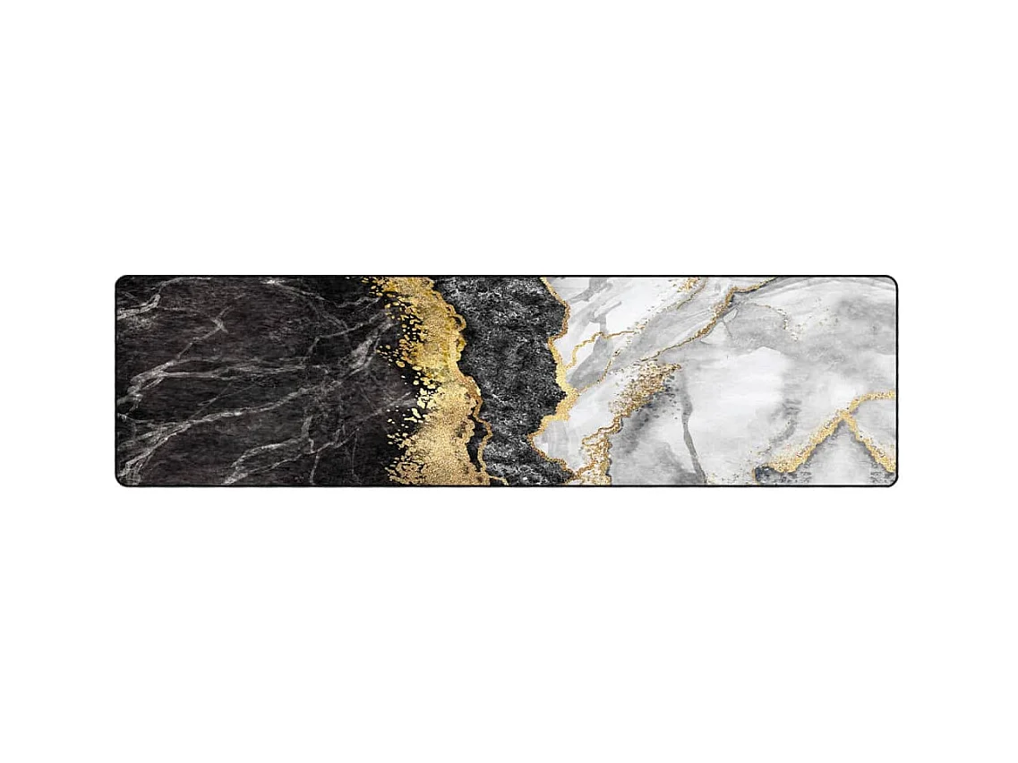 Elsje  Tapis lavable multicolore 80x300 cm antidérapant