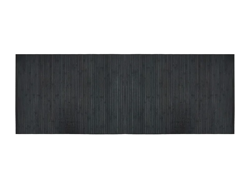 Wakil  Alfombra rectangular bambú gris 70x200 cm