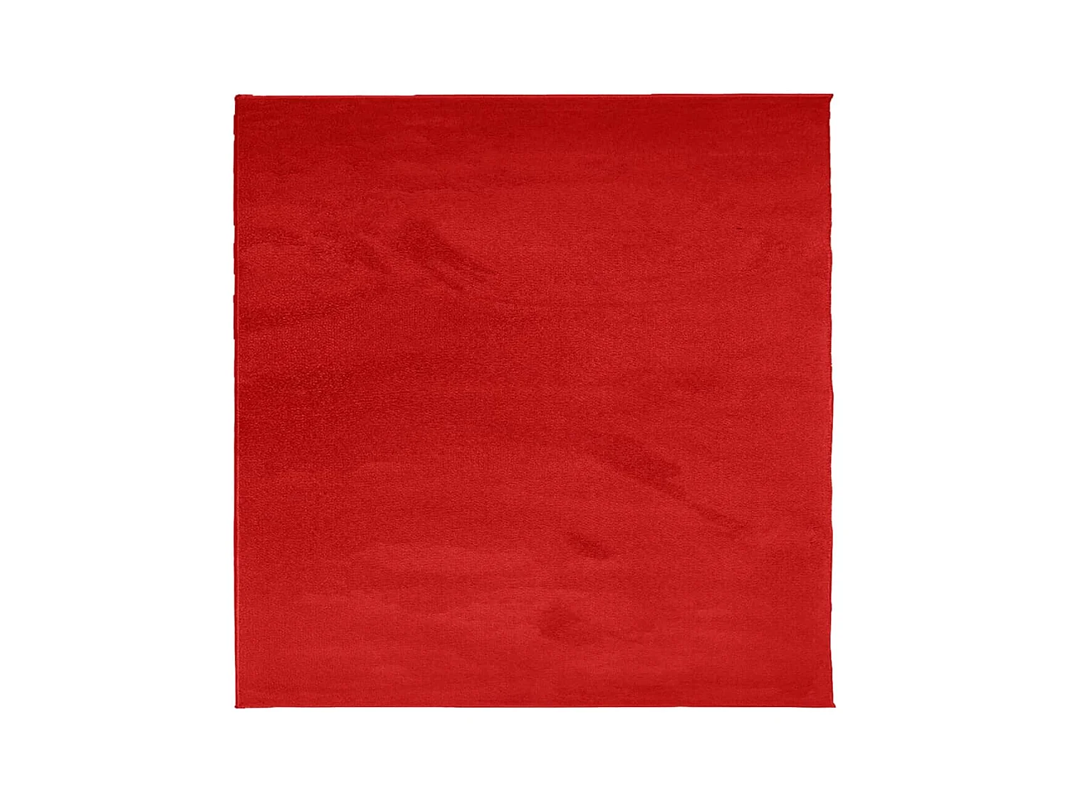 Sinto  Tappeto OVIEDO a Pelo Corto Rosso 240x240 cm