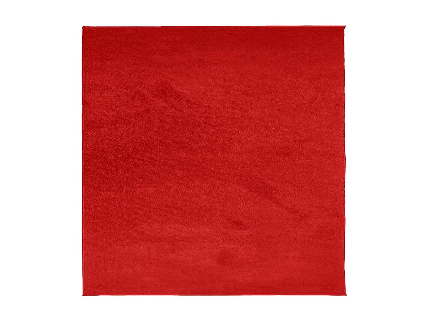 Sinto  Teppich OVIEDO Kurzflor Rot 240x240 cm