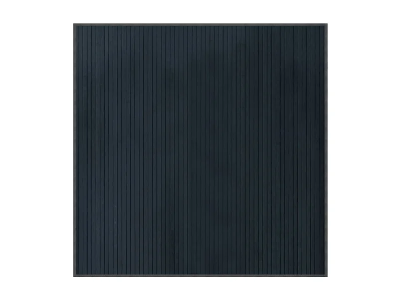 Senad  Teppich Quadratisch Grau 100x100 cm Bambus