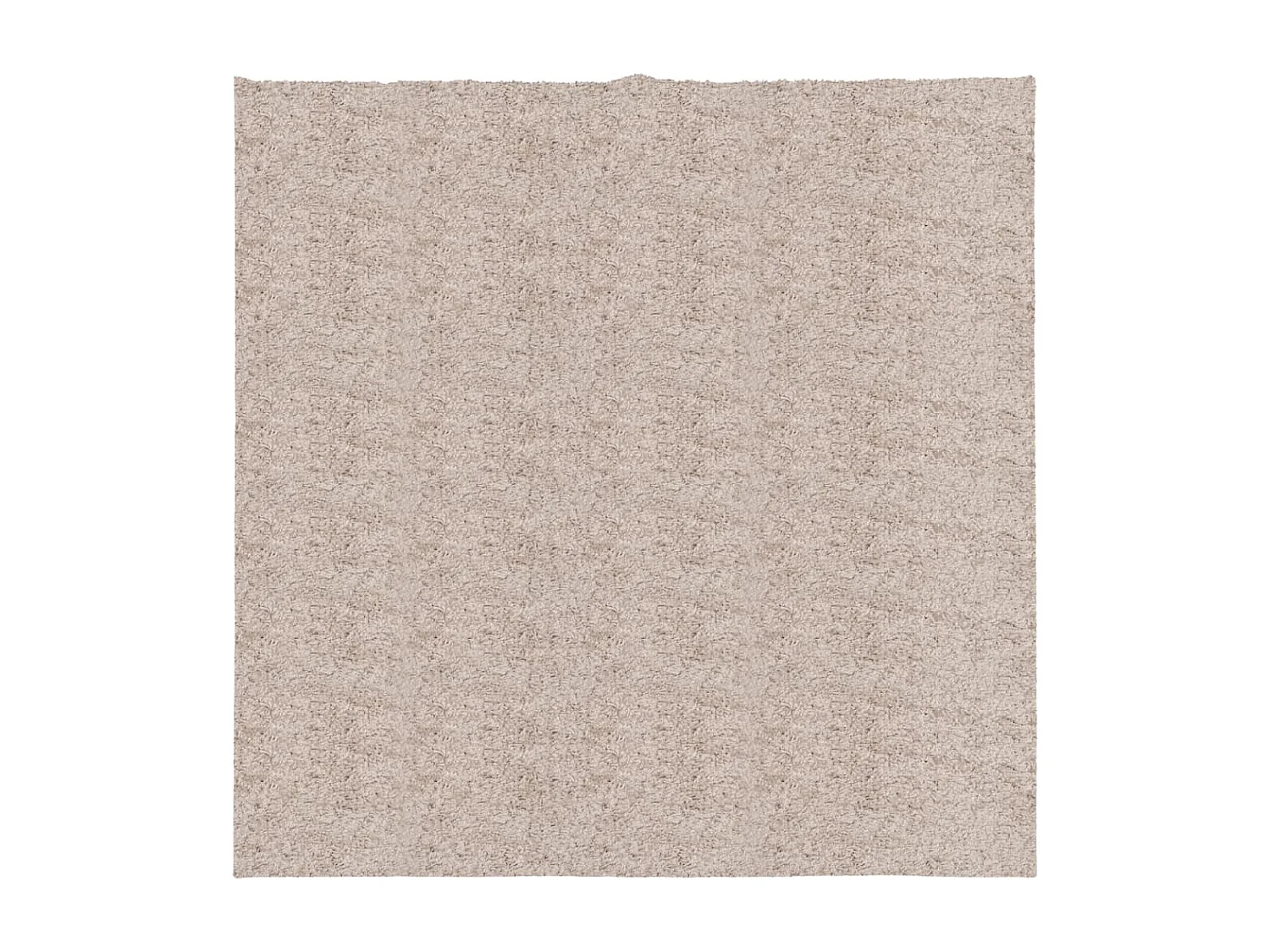 Vito  Tapis shaggy PAMPLONA poils longs moderne beige 160x160 cm