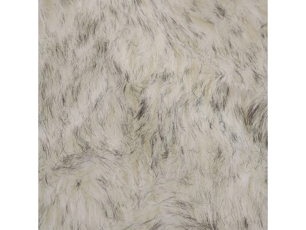 Emmett  Tapis 60 x 90 cm Peau de mouton synthétique Mélange de gris