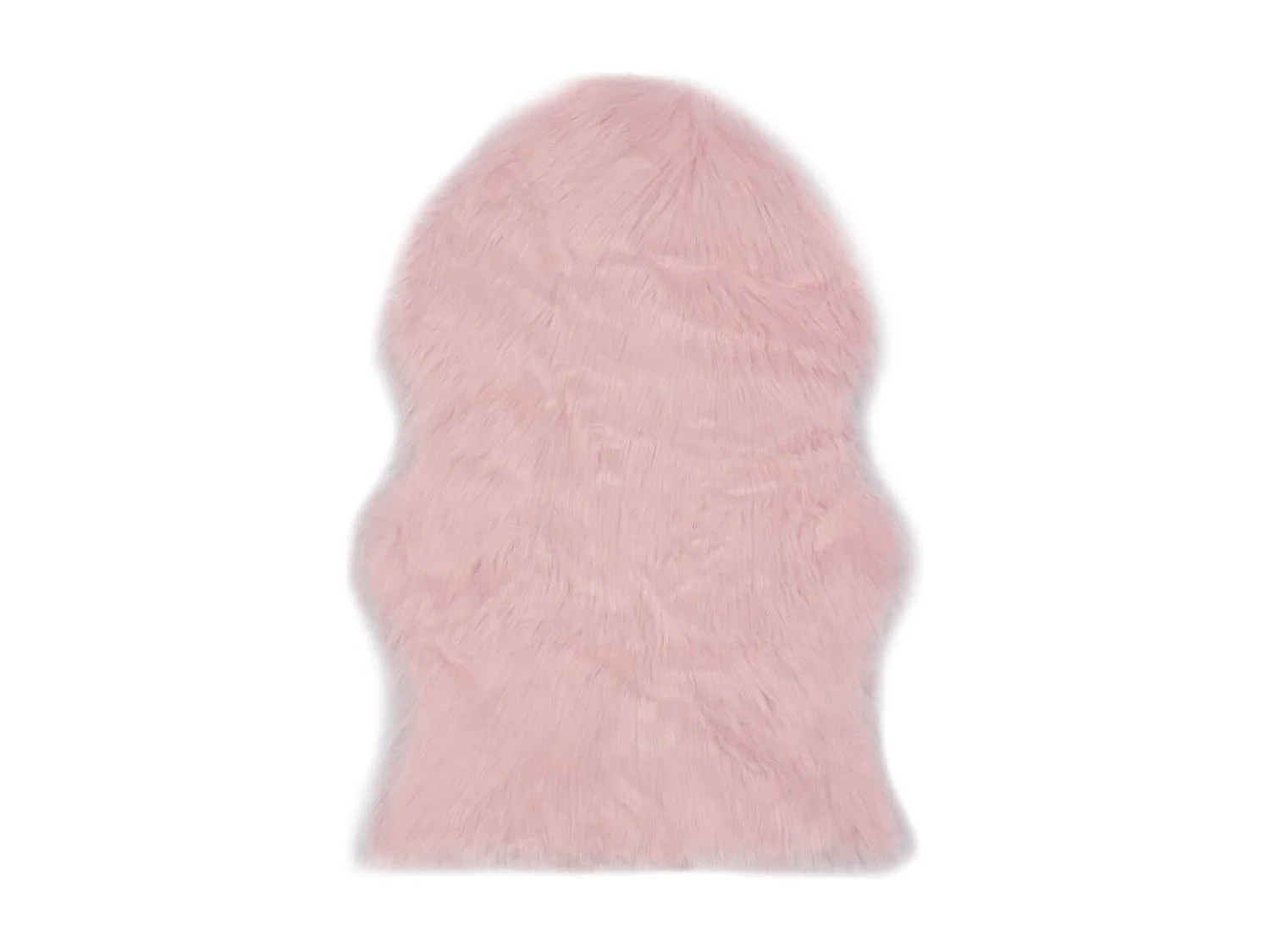 Emmett  Tapis 60 x 90 cm Peau de mouton synthétique Rose