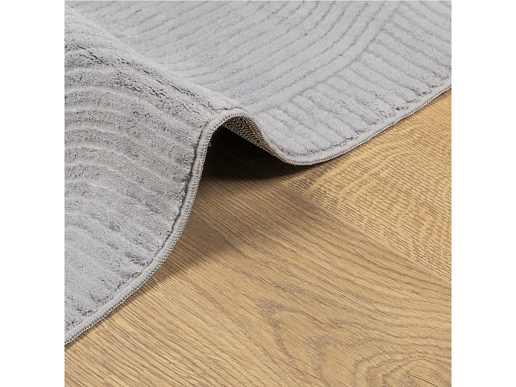 Everlyn  Vloerkleed IZA laagpolig Scandinavisch 120x170 cm grijs