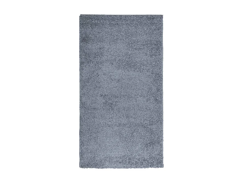 Vito  Tappeto Shaggy PAMPLONA a Pelo Lungo Moderno Blu 60x110 cm