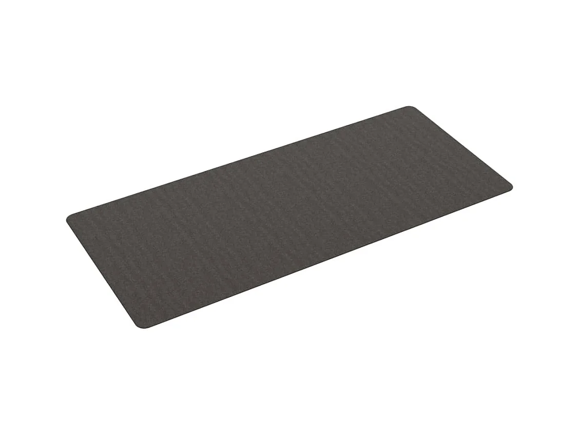 Zev  Tapis de couloir anthracite 80x180 cm