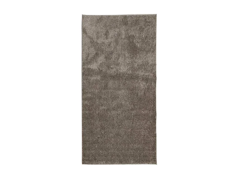 High Point  Tapis ISTAN à poils longs aspect brillant gris 100x200 cm