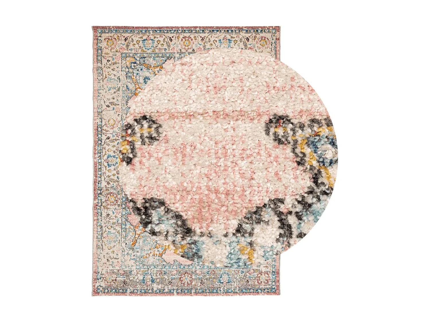 Feline  Vloerkleed ARBIZU binnen en buiten vintage stijl 160x230 cm