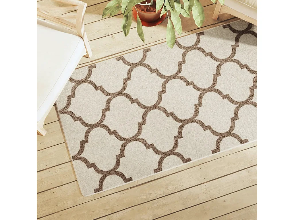 Ralph  Tapis intérieur extérieur à poils courts 80x150 cm antidérapant