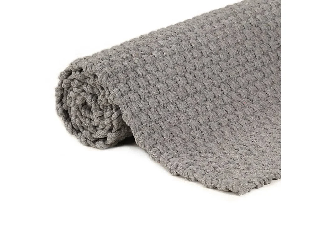 Jochem  Tapis rectangulaire Gris 160x230 cm Coton