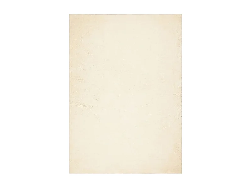 Hester  Tapis HUARTE à poils courts doux et lavable crème 120x170 cm