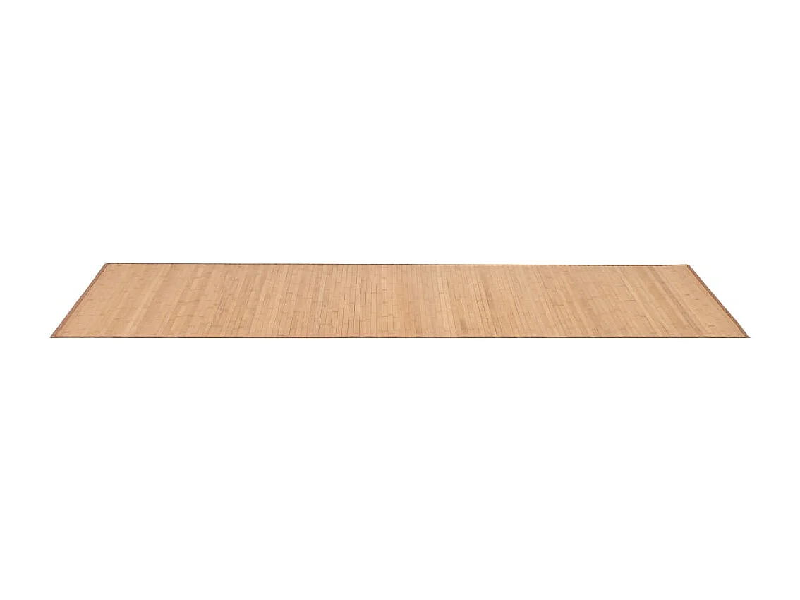 Hanneke  Tapis en bambou 80x200 cm Marron