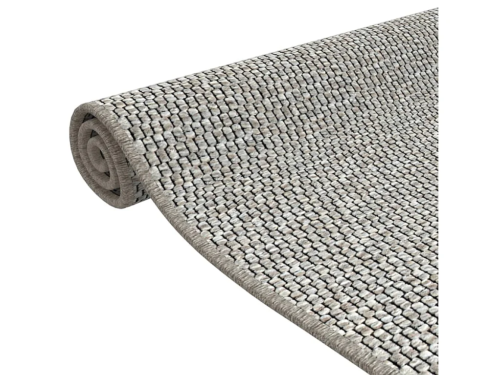 Overijse  Tapijtloper 50x100 cm sisal-look taupe