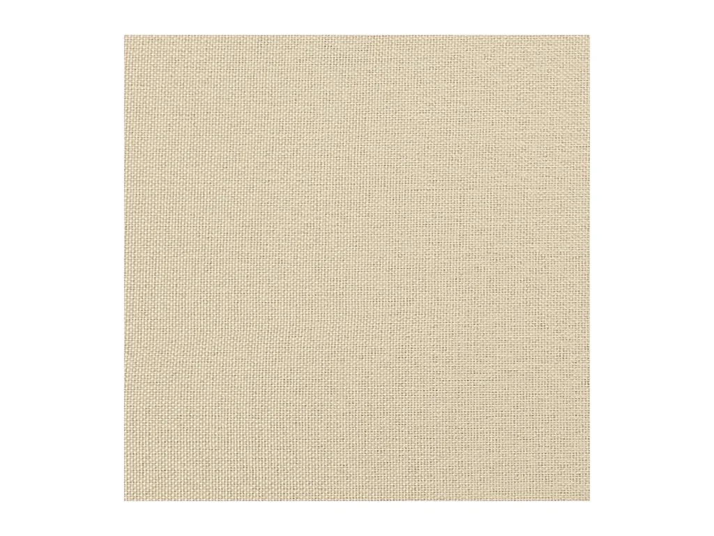 Saumur  Chaise longue avec coussins crème tissu