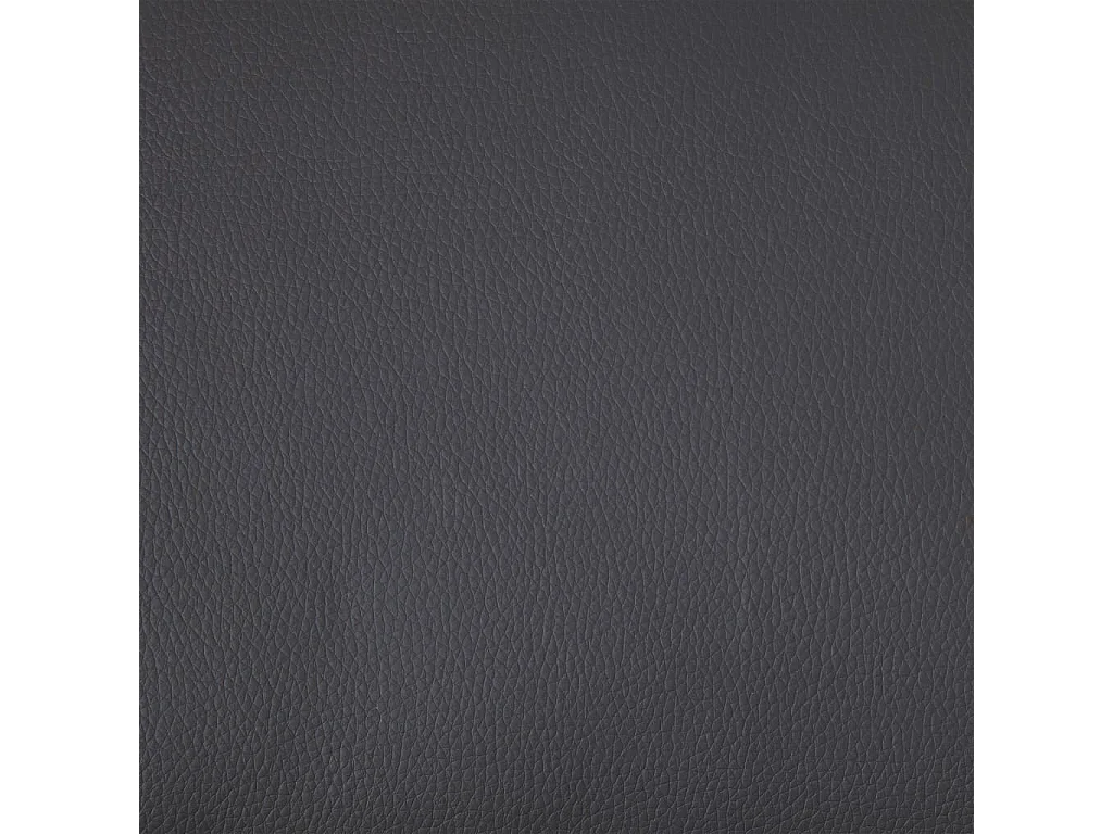 Eugenio  Diván de cuero sintético gris