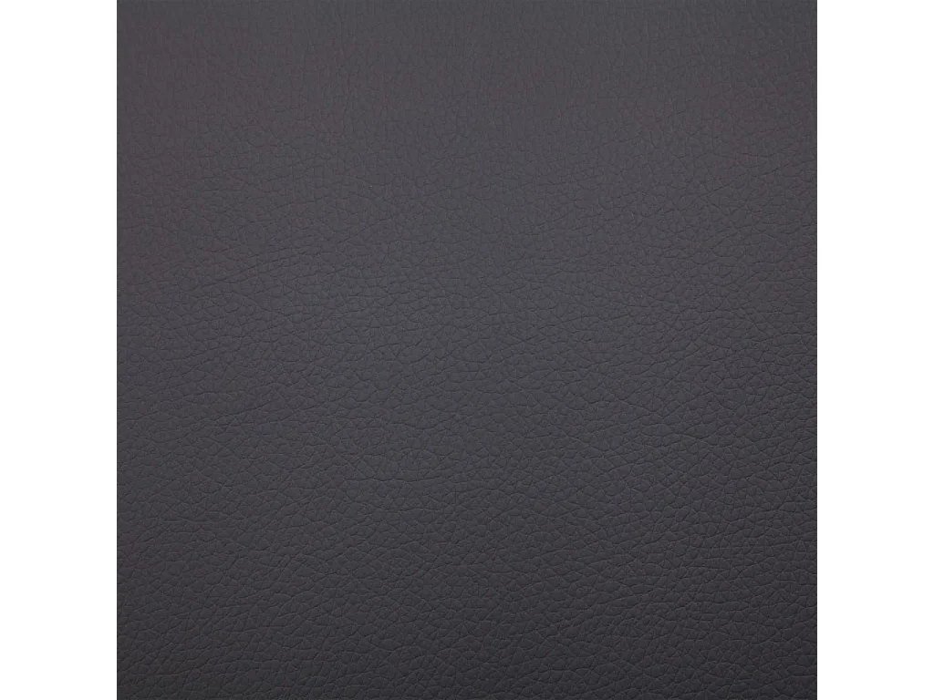 Fjorin  Diván de masaje con almohada de cuero artificial gris