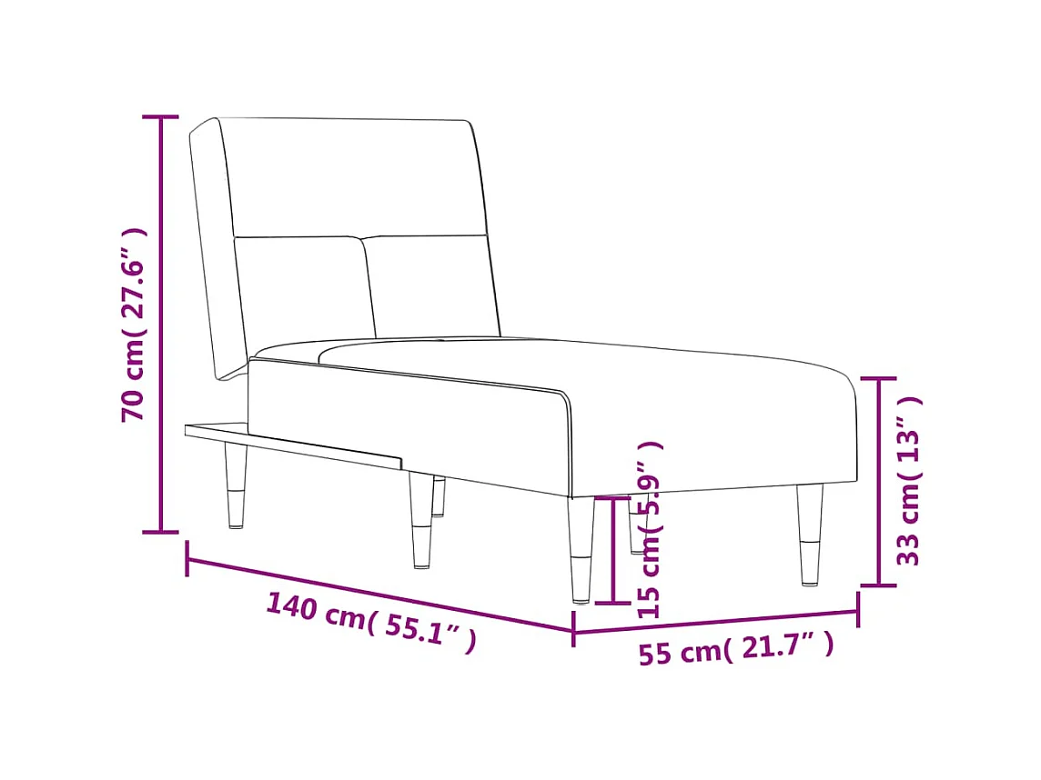 Alfta  Sofá diván de terciopelo verde oscuro
