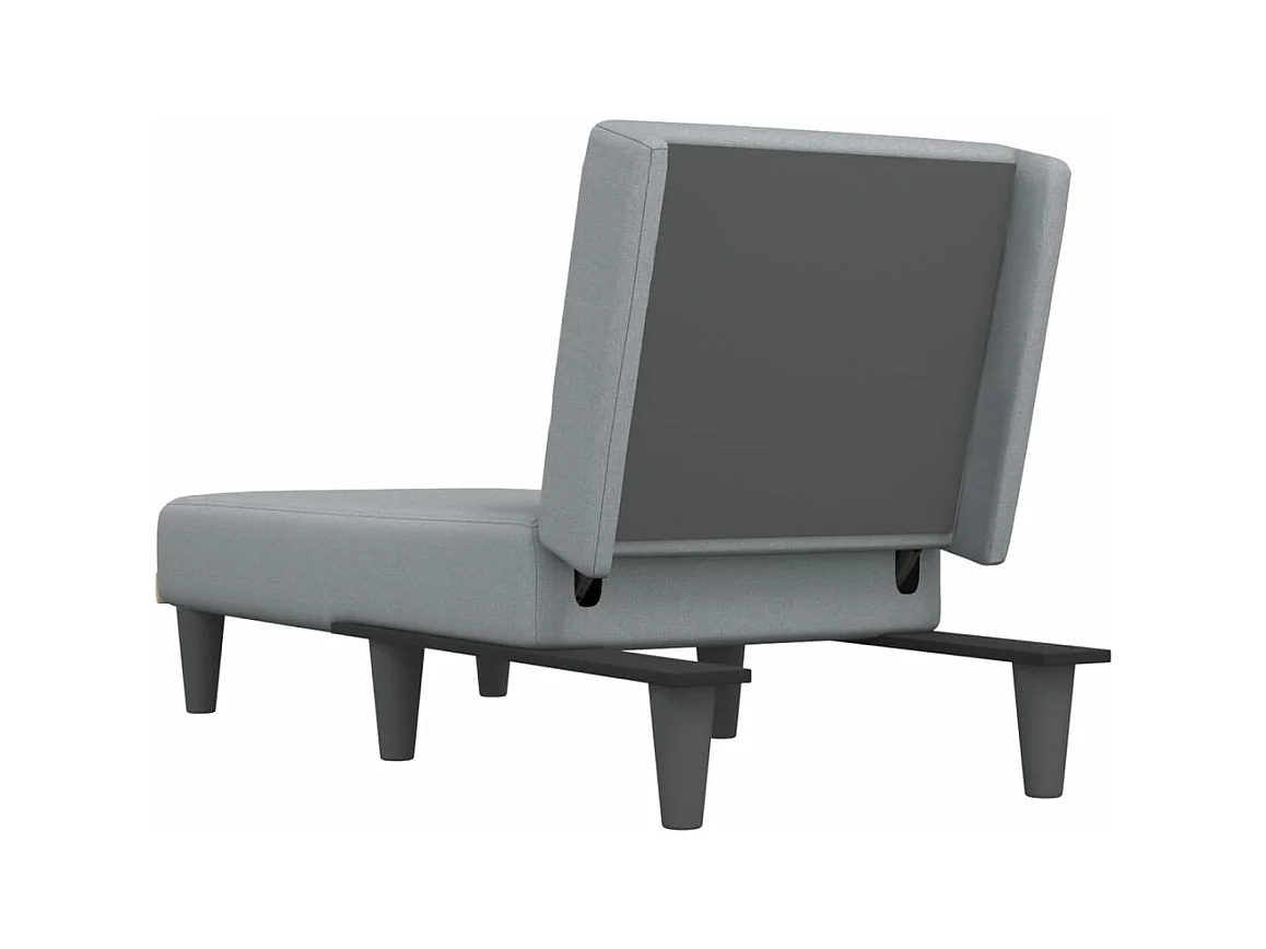 Brent Wayne  Sofá diván de tela gris claro