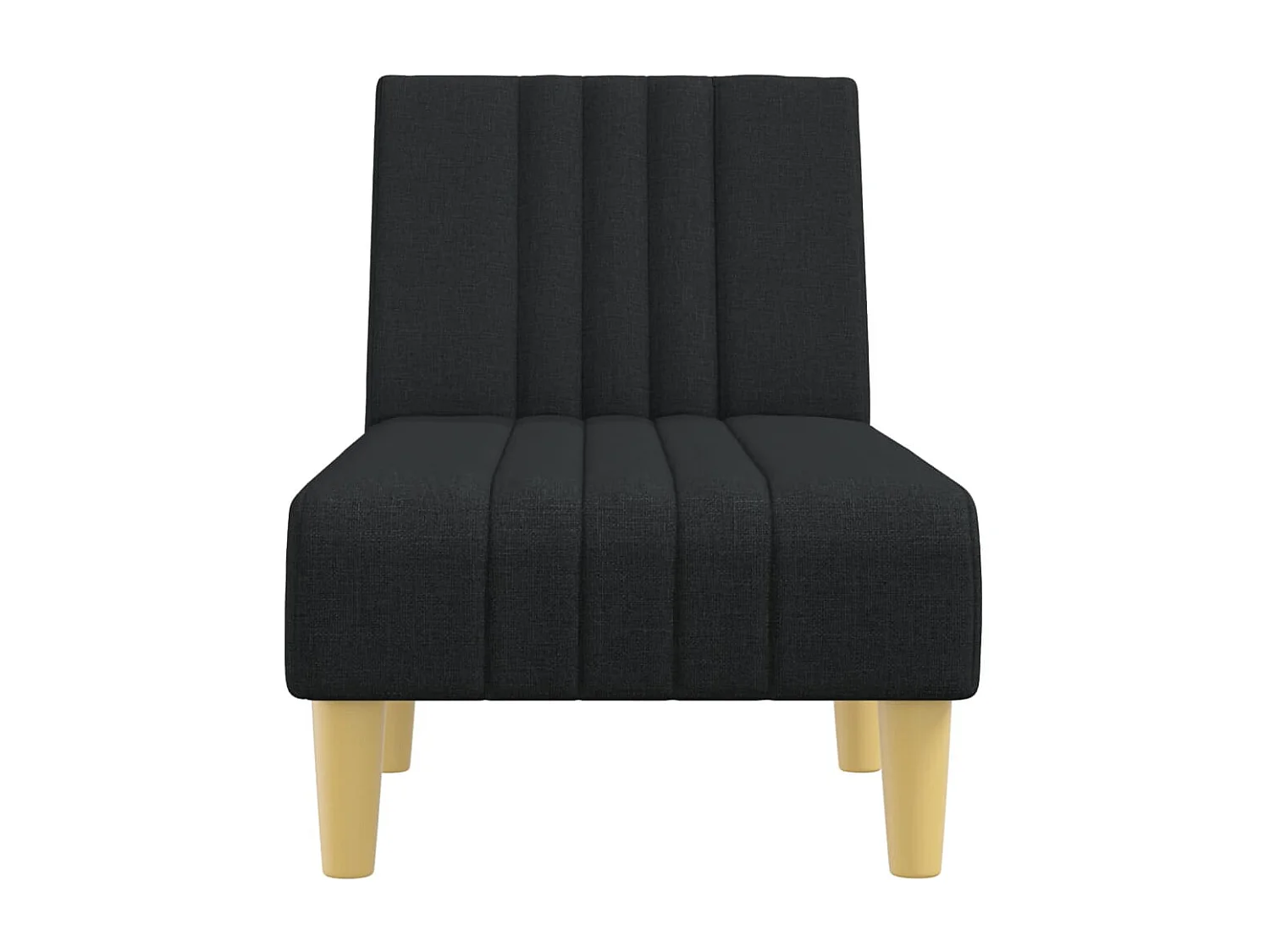 Marc-Didier-Francis  Chaise longue noir tissu